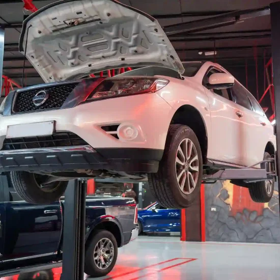 Nissan body shop in Mussafah - Abu Dhabi